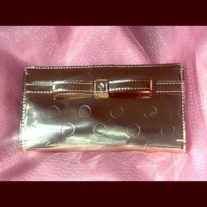 Metallic gold Kate Spade wallet